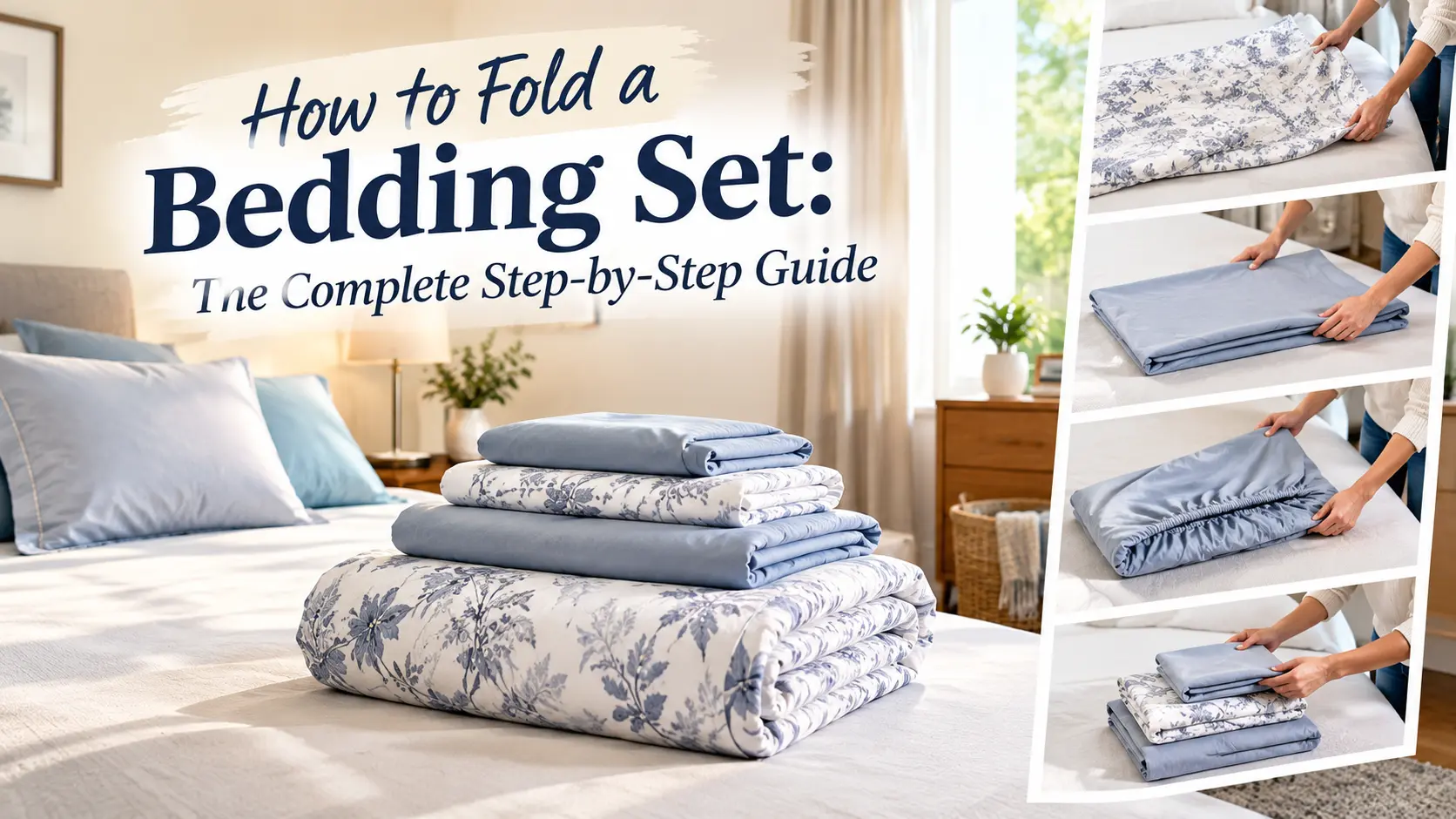 folding bedding set